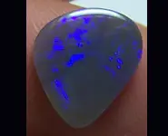 SOLID BLACK OPAL 2.25 CT AUSTRALIA
