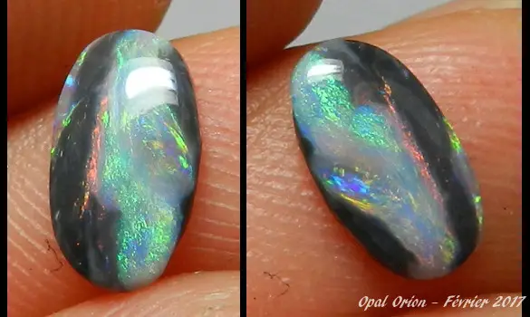 BLACK OPAL 0.55 CT AUSTRALIA L. RIDGE