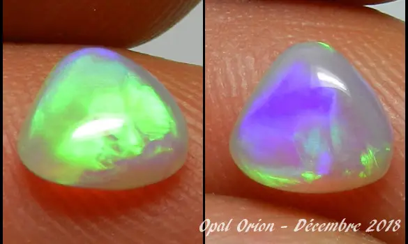 CRYSTAL OPAL 0.65 CT AUSTRALIA