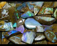 OPALES BOULDER MATRICE PIERRES BRUTES