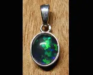 PENDENTIF ARGENT 925 - OPALE TRIPLET