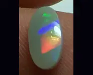 SOLID BLACK OPAL 0.80 CT AUSTRALIA