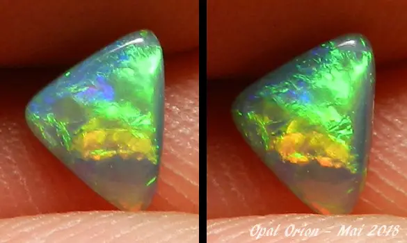 OPALE NOIRE 0.45 CT PIERRE AUSTRALIE