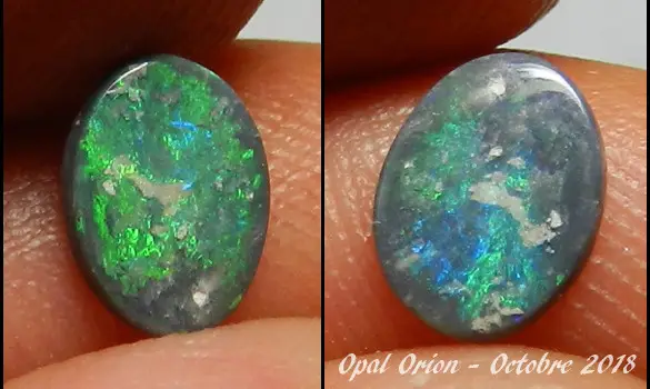 OPALE NOIRE 0.25 CT PIERRE AUSTRALIE
