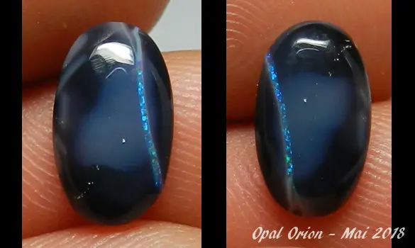 OPALE NOIRE 1.55 CT PIERRE AUSTRALIE