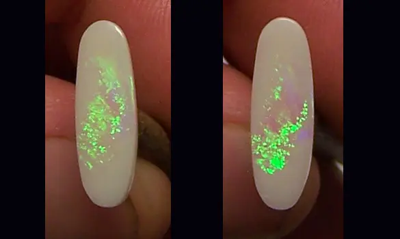 SOLID BLACK OPAL 1.45 CT AUSTRALIA