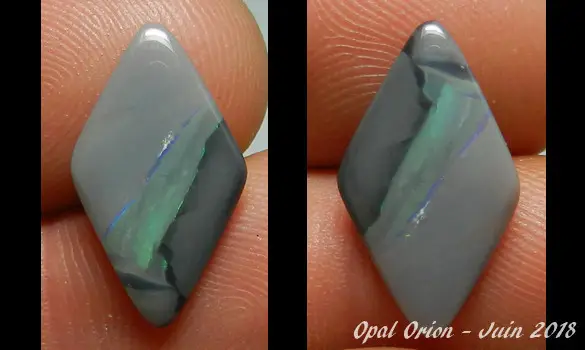 DARK OPAL 2.40 CT AUSTRALIA L. RIDGE