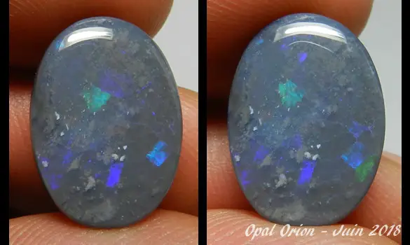 BLACK OPAL 7.25 CT AUSTRALIA L. RIDGE