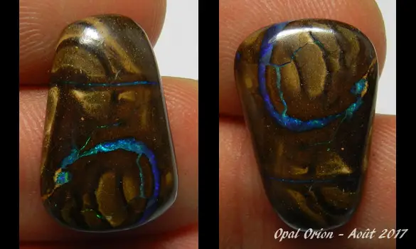 PIERRE OPALE BOULDER MATRICE 9.65 CT