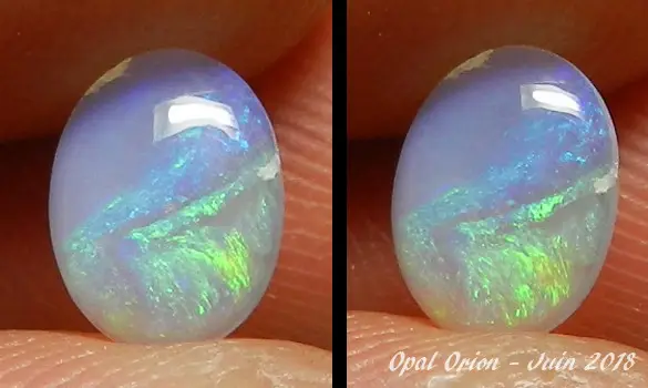 CRYSTAL OPAL 0.45 CT AUSTRALIA L. RIDGE