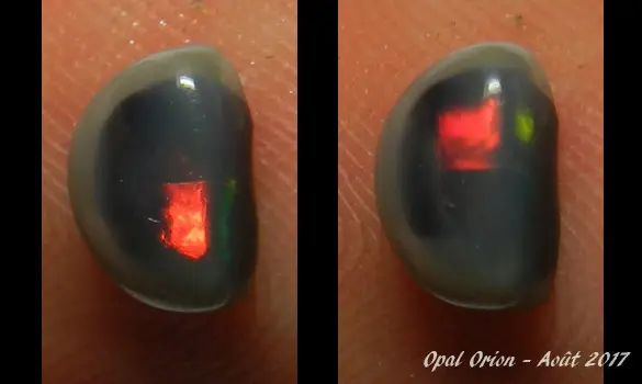 BLACK OPAL 0.95 CT AUSTRALIA L. RIDGE