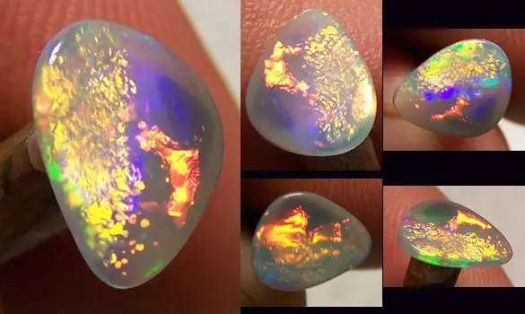 SOLID S.CRYSTAL OPAL 0.45 CT AUSTRALIA