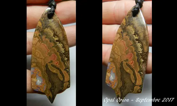 PENDANT & AUSTRALIAN BOULDER OPAL