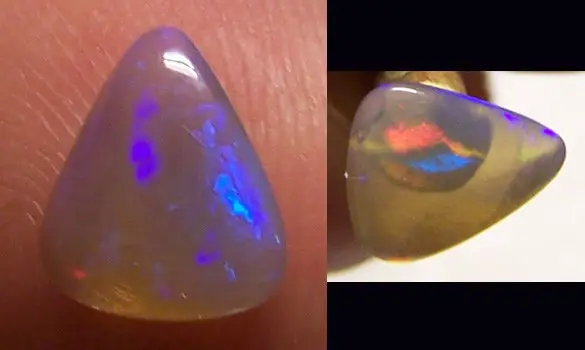 SOLID OPALE CRISTAL 1.20 CT AUSTRALIE