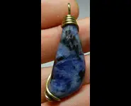 NATURAL SODALITE PENDANT