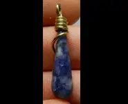 NATURAL SODALITE PENDANT