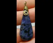 NATURAL SODALITE PENDANT