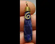 NATURAL SODALITE PENDANT