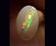 SOLID OPALE NOIRE 0.75 CT AUSTRALIE