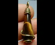 NATURAL TIGER EYE PENDANT