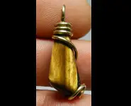 NATURAL TIGER EYE PENDANT