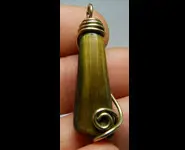 NATURAL TIGER EYE PENDANT