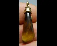 NATURAL TIGER EYE PENDANT