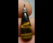 NATURAL TIGER EYE PENDANT