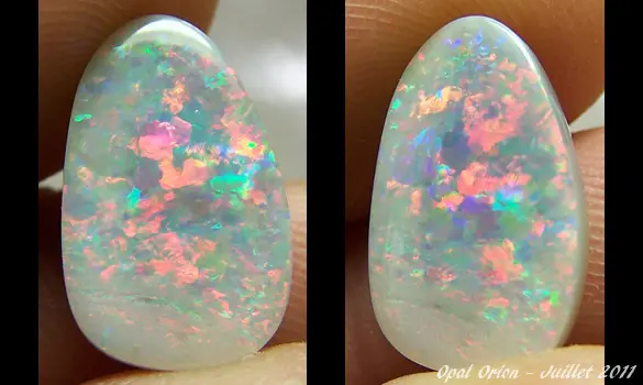 BEAUTIFUL SOLID BLACK OPAL 5.25 CT 