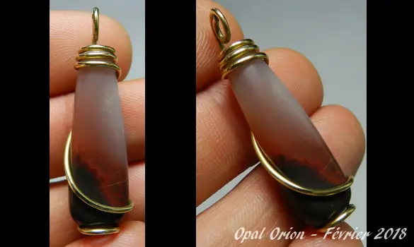 JASPER PENDANT NATURAL STONE