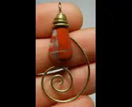 JASPER PENDANT NATURAL STONE
