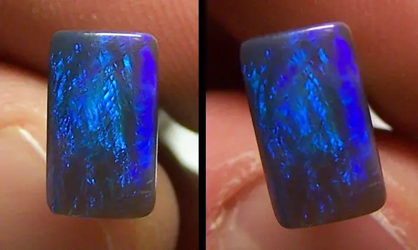 SOLID BLACK CRYSTAL OPAL 1 CT AUSTRALIA