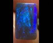 SOLID OPALE NOIRE CRYSTAL 1 CT AUSTRALIE