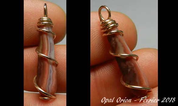 JASPER PENDANT NATURAL STONE