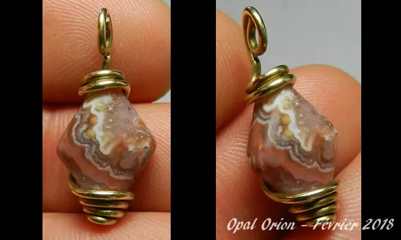 JASPER PENDANT NATURAL STONE