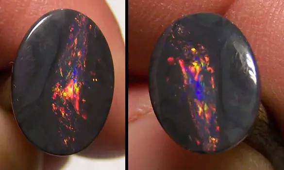 SOLID OPALE NOIRE 1.20 CT AUSTRALIE