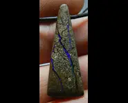 PENDENTIF PIERRE OPALE BOULDER MATRICE