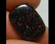 BLACK OPAL 5.95 CT ANDAMOOKA AUSTRALIA