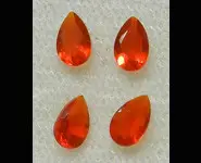 OPALES DE FEU FACETTES PIERRES MEXIQUE