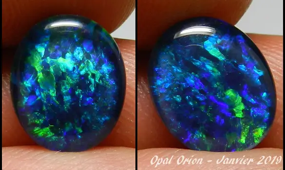 OVAL OPAL TRIPLET 12x10mm AUSTRALIA