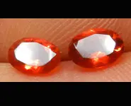 OPALES DE FEU FACETTES PIERRES MEXIQUE