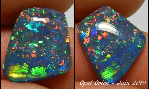 OPAL TRIPLET 15x12mm AUSTRALIA