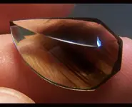 CITRINE BICOLOR 12.75 CT YELLOW BROWN