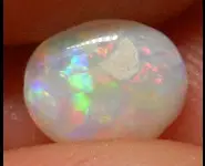 WHITE OPAL 0.75 CT AUSTRALIA C PEDY