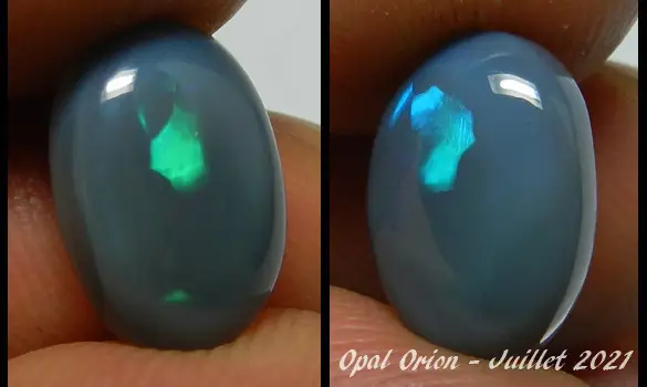 OPALE NOIRE 3.55 CT PIERRE AUSTRALIE