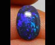 OPALE NOIRE 1.20 CT PIERRE BLEUE