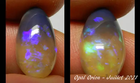 CRISTAL OPAL 7.60 CT AUSTRALIA L. RIDGE