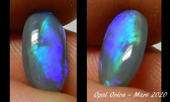 DARK OPAL 1.70 CT AUSTRALIA L. RIDGE