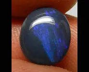 OPALE NOIRE 1.60 CT PIERRE BLEUE