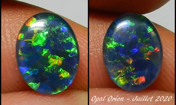 OPALE TRIPLET 10x8mm PIERRE AUSTRALIE